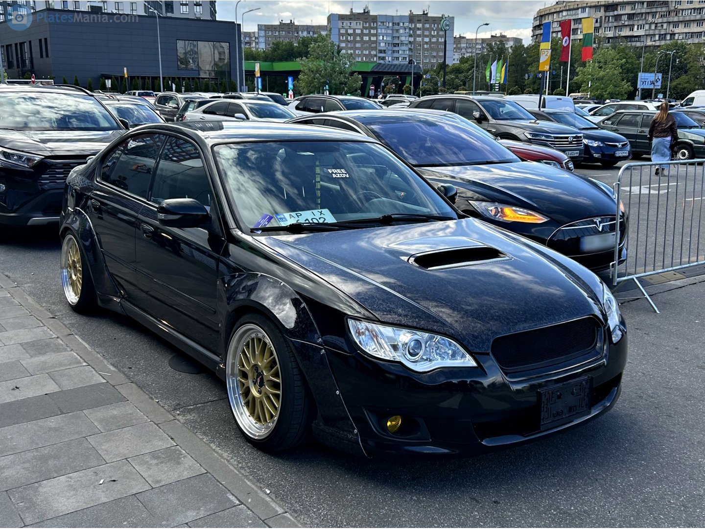 AP 6102 IX, Subaru Legacy 4th gen Sedan (B4) (BL), 2003–2009