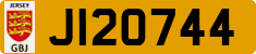 License plate of Jersey, Regular plates (J123456)