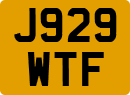 License plate of the United Kingdom, 1983 year system