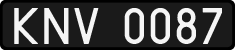License plates of Poland, 1976 year system