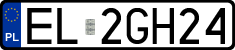 License plates of Poland, Regular car plates
