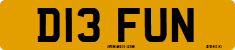 License plate of the United Kingdom, 1983 year system