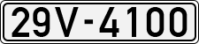License plate of Vietnam, Cars