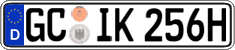 German license plate, Plates for oldtimers (type 
