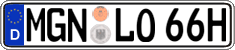 German license plate, Plates for oldtimers (type 