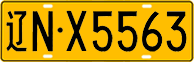 License plate of China, Trucks and buses