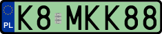 License plates of Poland, Vanity Plates