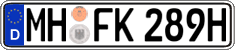 German license plate, Plates for oldtimers (type 