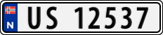 License plate of Norway, Cars