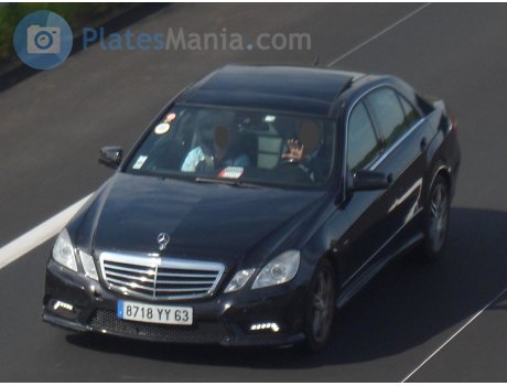 8718 YY 63, Mercedes-Benz E-Klasse