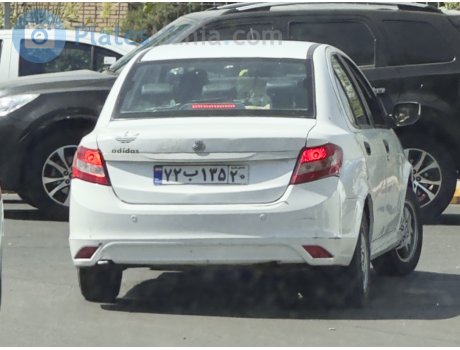 ۷۲‎ب‎۱۳۵ ۲۰, SAIPA Saina