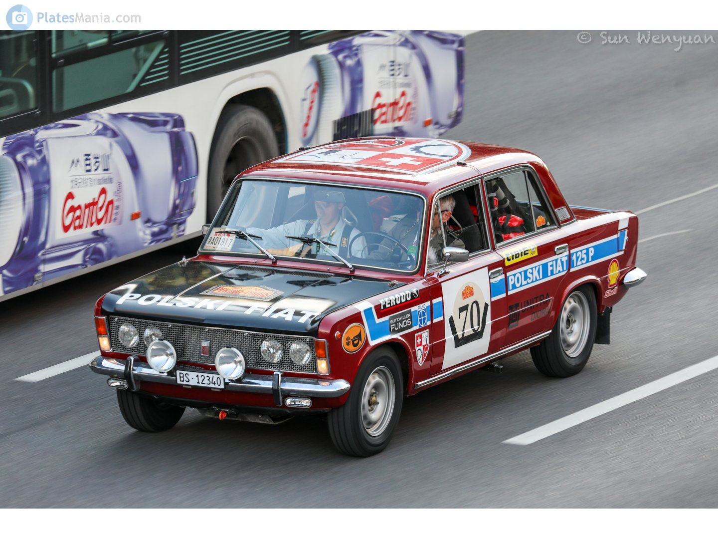 BS 12340, Polski Fiat 125p 115C Sedan, 1967–1975