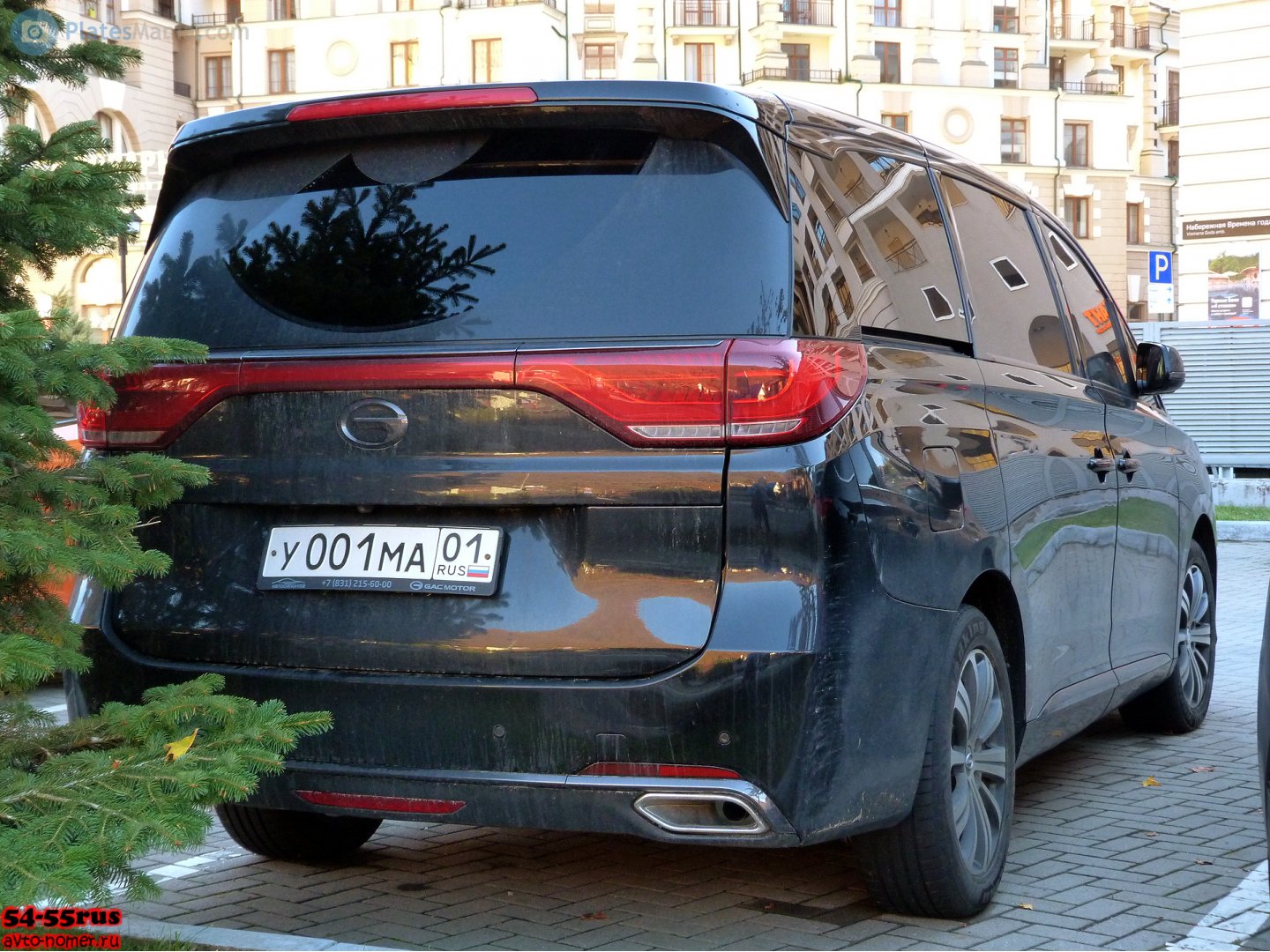 у 001 ма 01, GAC GN8 / M8 1st gen GN8, 2017–