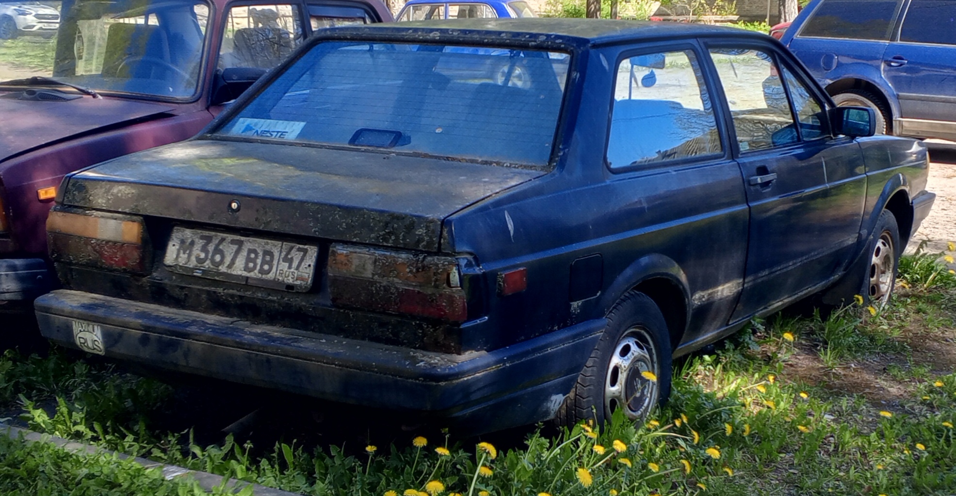 м 367 вв 47, Volkswagen Fox Voyage-rebadged 2-door Sedan (Type 30; NA-market), 1987–1994