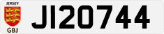License plate of Jersey, Regular plates (J123456)