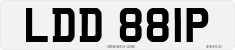 License plate of the United Kingdom, 1963 year system