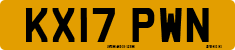 License plate of the United Kingdom, 2001 year system