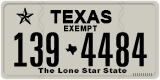 Texas, Exempt (123-4567)