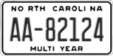 North Carolina, Multi Year (AB-12345)