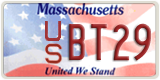Massachusetts, Specialty plates (AB 1234)