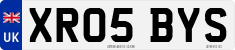 License plate of the United Kingdom, 2001 year system