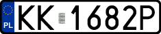 License plates of Poland, Regular car plates