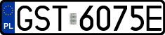 License plates of Poland, Regular car plates
