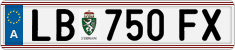 License plate of Austria, Regular plates