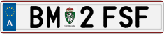 License plate of Austria, Regular plates