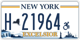 New York, Vehicles for disabled persons (H-12345)