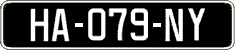French license plate, SIV (oldtimers)