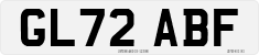 License plate of the United Kingdom, 2001 year system