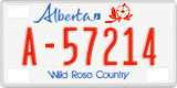 Alberta, Commercial vehicles (X-12345)