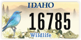 Idaho, Specialty plates
