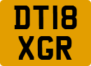 License plate of the United Kingdom, 2001 year system