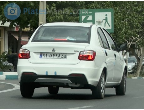 ۹۱‎ن‎۴۹۸ ۵۵, SAIPA Saina