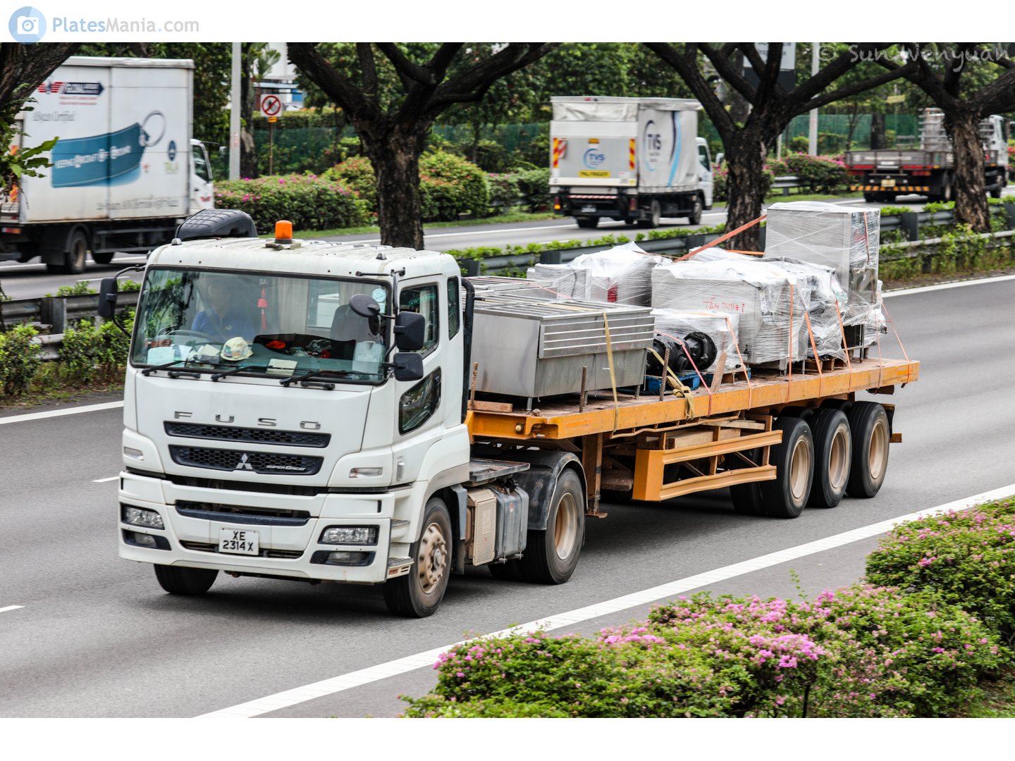 XE 2314 X, Mitsubishi Fuso Super Great 1st gen, facelift, 2007–2017