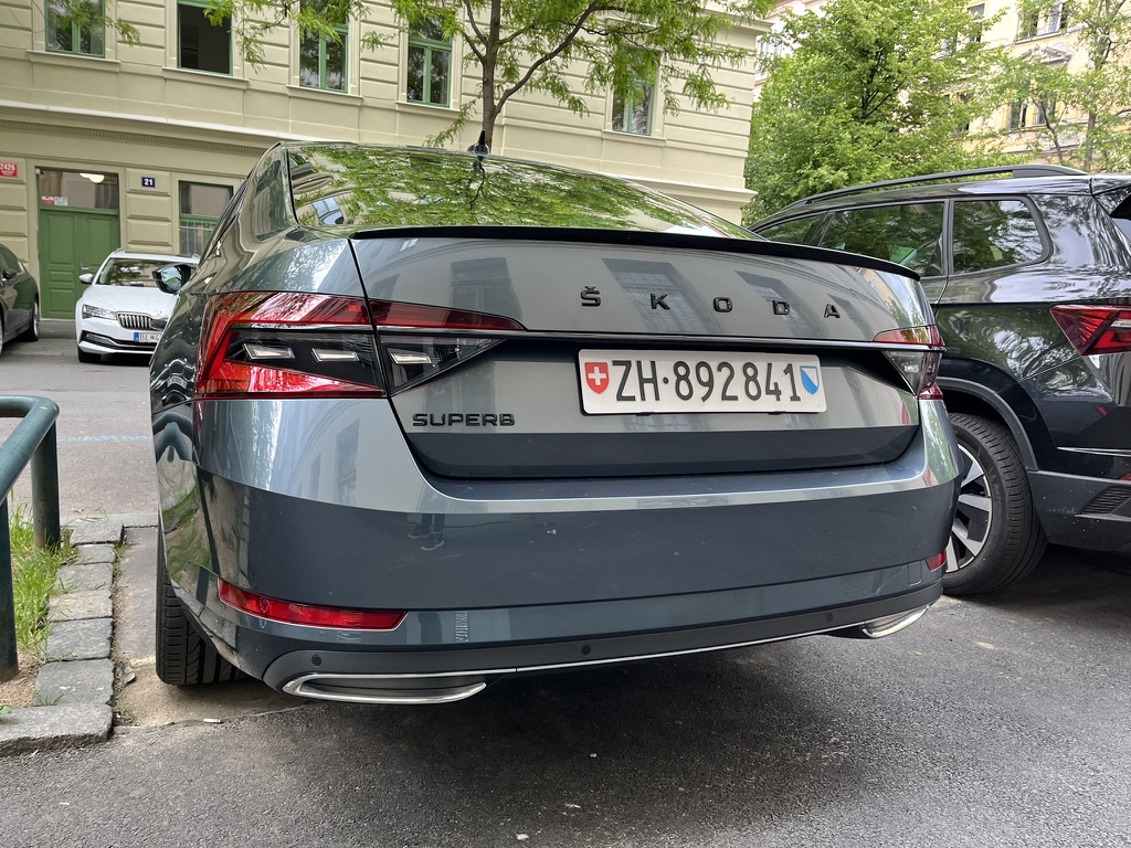 ZH 892841, Skoda Superb 3rd gen Liftback (B8/3V3), facelift, 2019–2023
