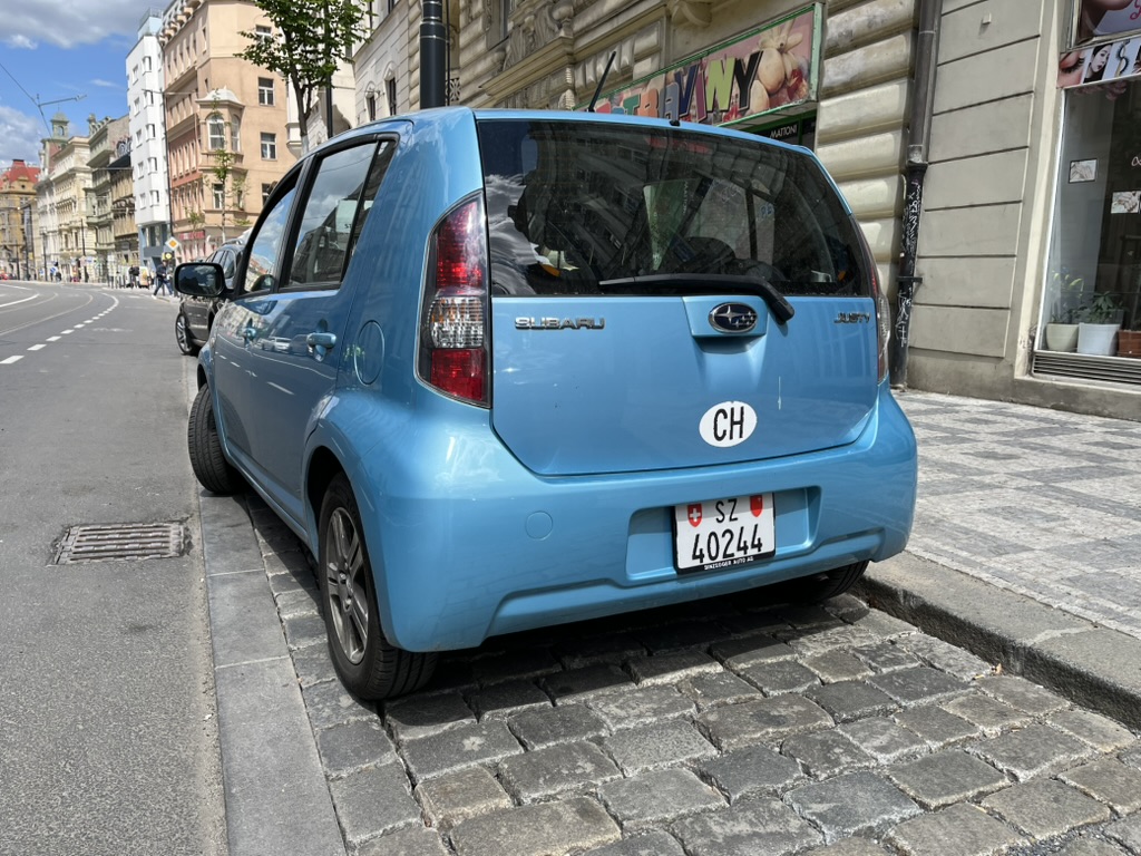 SZ 40244, Subaru Justy 4th gen (M300F; EU-market), 2007–2011