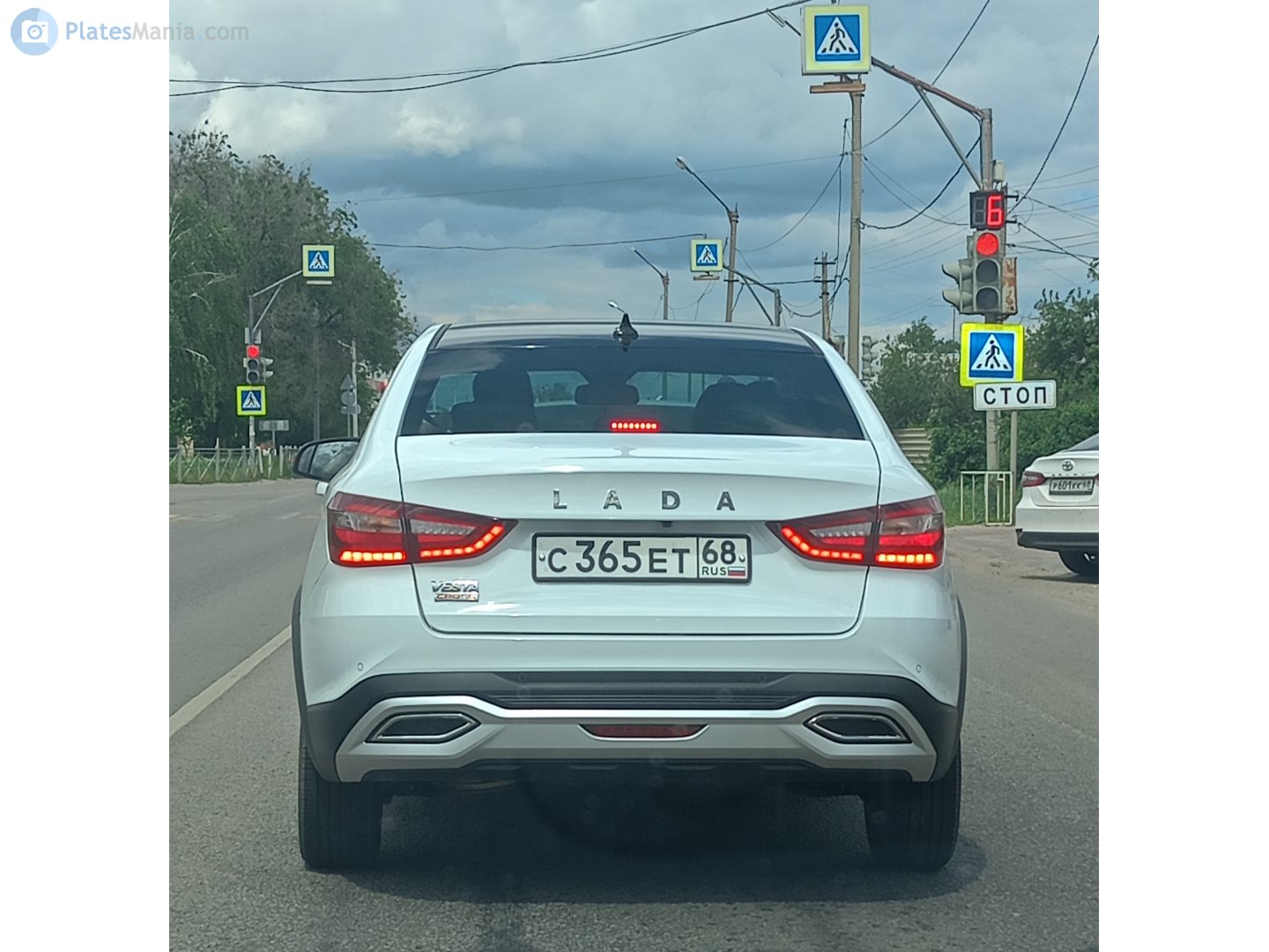 с 365 ет 68, Lada (VAZ) Vesta 1st gen Cross Sedan (GFL), facelift, 2022–