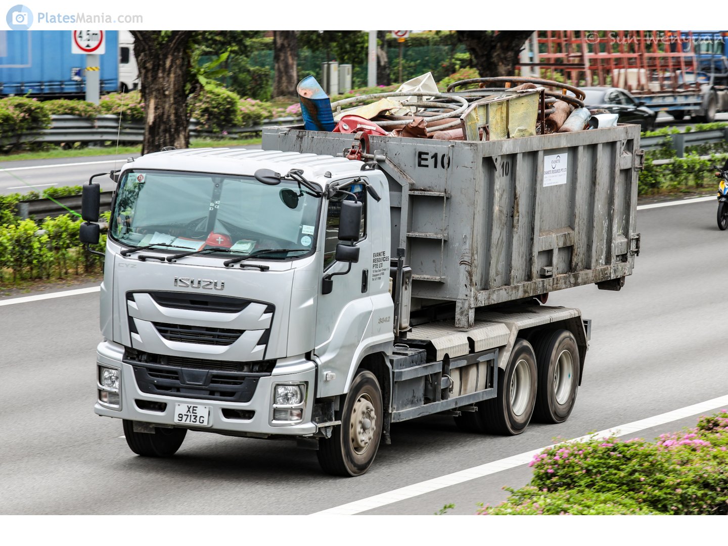 XE 9713 G, Isuzu C/E-Series 1st gen, 2nd facelift, 2010–