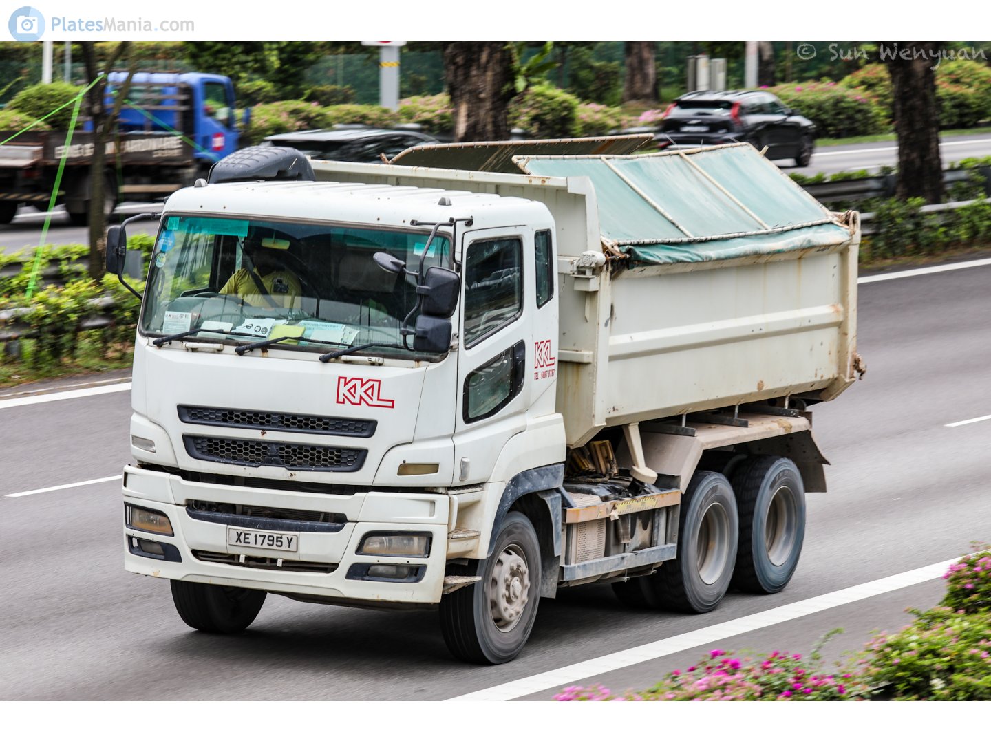 XE 1795 Y, Mitsubishi Fuso Super Great 1st gen, facelift, 2007–2017