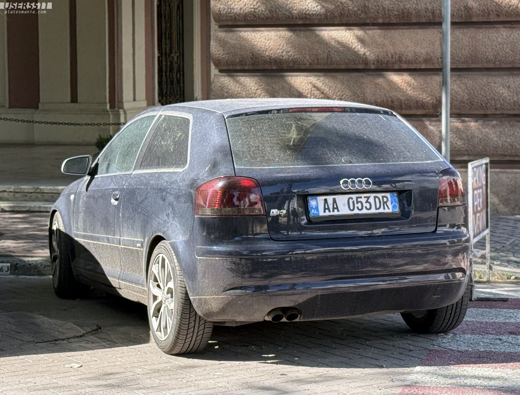 AA 053 DR, Audi A3 2nd gen 3-door Hatch (8P1), 2003–2012