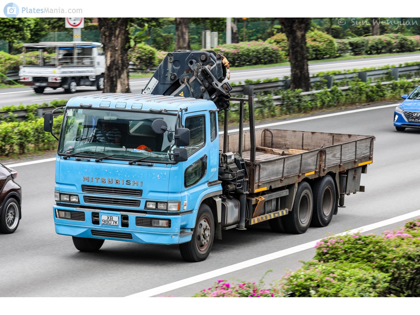 XB 9807 K, Mitsubishi Fuso Super Great 1st gen, 1996–2007