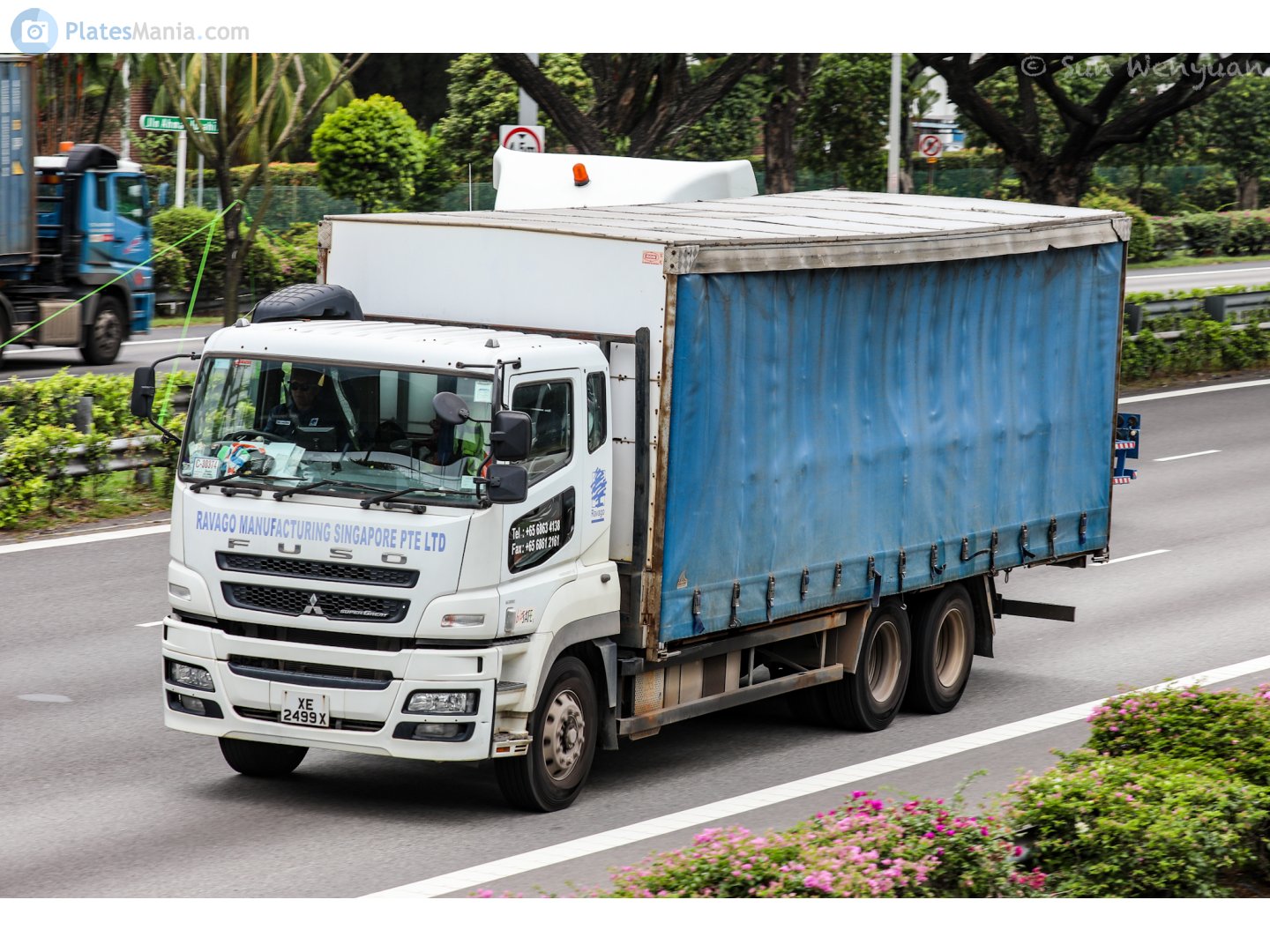 XE 2499 X, Mitsubishi Fuso Super Great 1st gen, facelift, 2007–2017