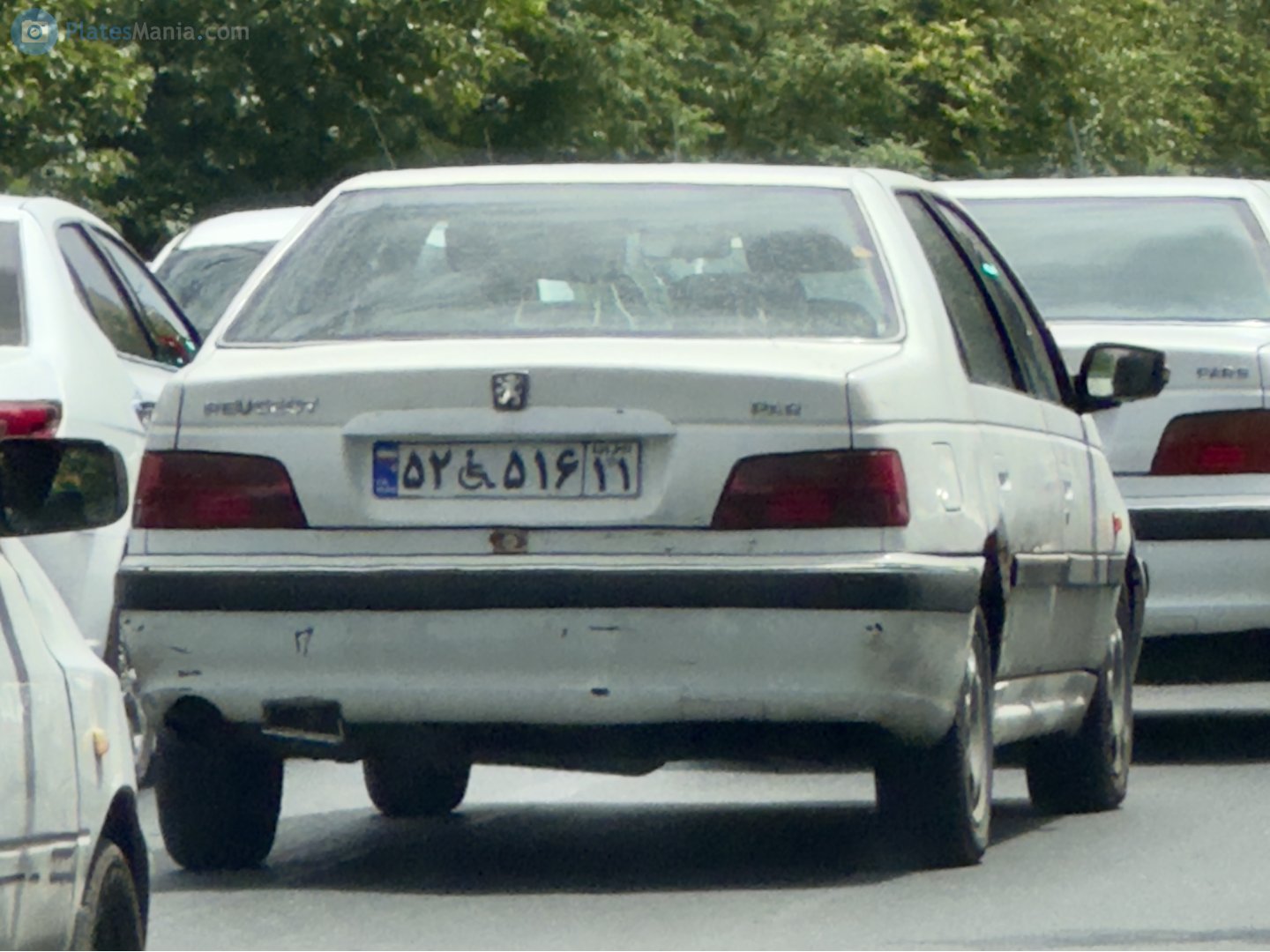 ۵۲ژ۵۱۶ ۱۱, Peugeot Pars 1st gen (X9; IR-market), 1999–2024