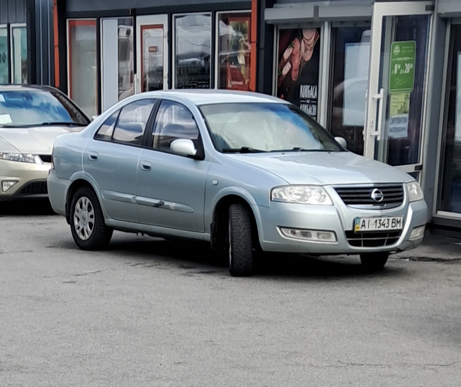 AI 1343 BM, Nissan Sunny 9th gen (B10; Middle East-market), 2007–2009