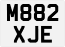 License plate of the United Kingdom, 1983 year system