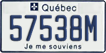 Quebec, Motorcycles (12345A)