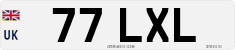 License plate of the United Kingdom, 1932 year system